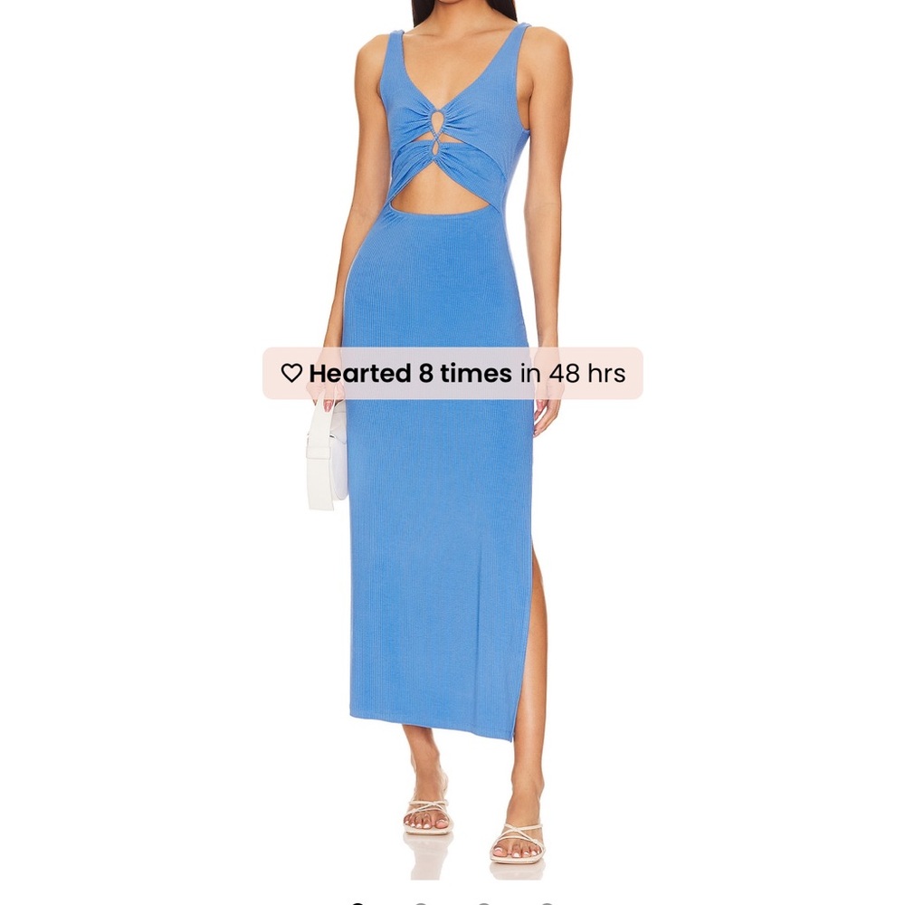Camille dress in very peri